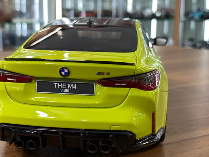 1/18 Resin GT Spirit BMW M4 Competition Coupe (G82) 2021 in Sao Paulo Yellow -  Limited 600 pcs