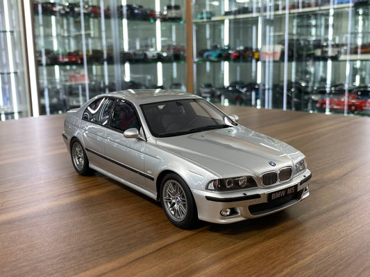 1/18 Resin BMW M5 E39 1998 - Silver by OttOMobile - Limited 4000 pcs