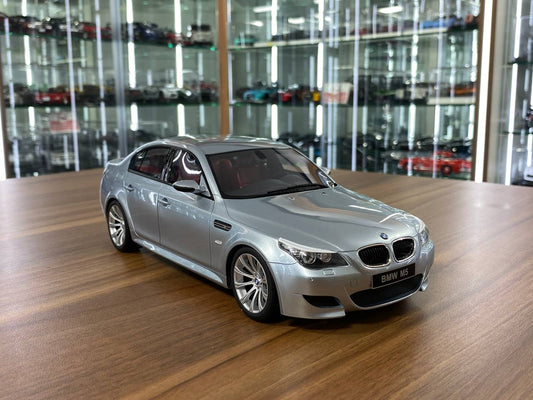 1/18 Resin BMW M5 E60 2008 - Silver by OttOMobile - Limited 4000 pcs