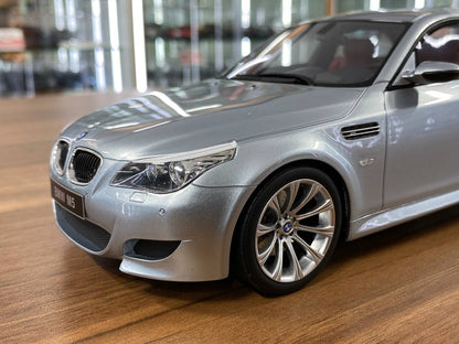 1/18 Resin BMW M5 E60 2008 - Silver by OttOMobile - Limited 4000 pcs