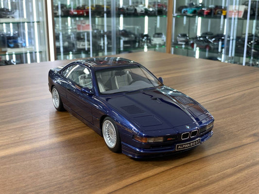 1/18 Resin BMW Alpina B12 5.7 (E31) 1996- Blue by OttOMobile - Limited 2000 pcs