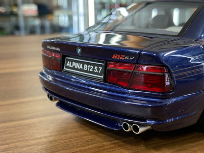 1/18 Resin BMW Alpina B12 5.7 (E31) 1996- Blue by OttOMobile - Limited 2000 pcs