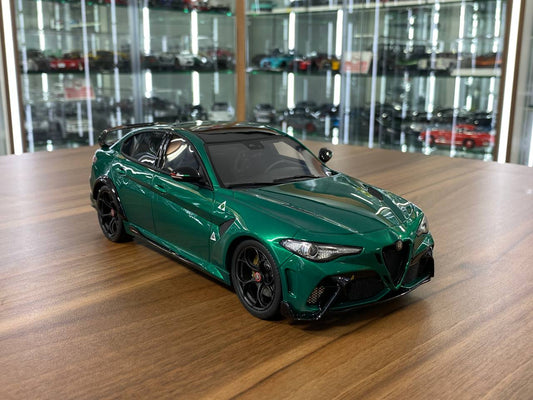 1/18 Resin Alfa Romeo Giulia GTAm3 - Green by OttOMobile - Limited 999 pcs