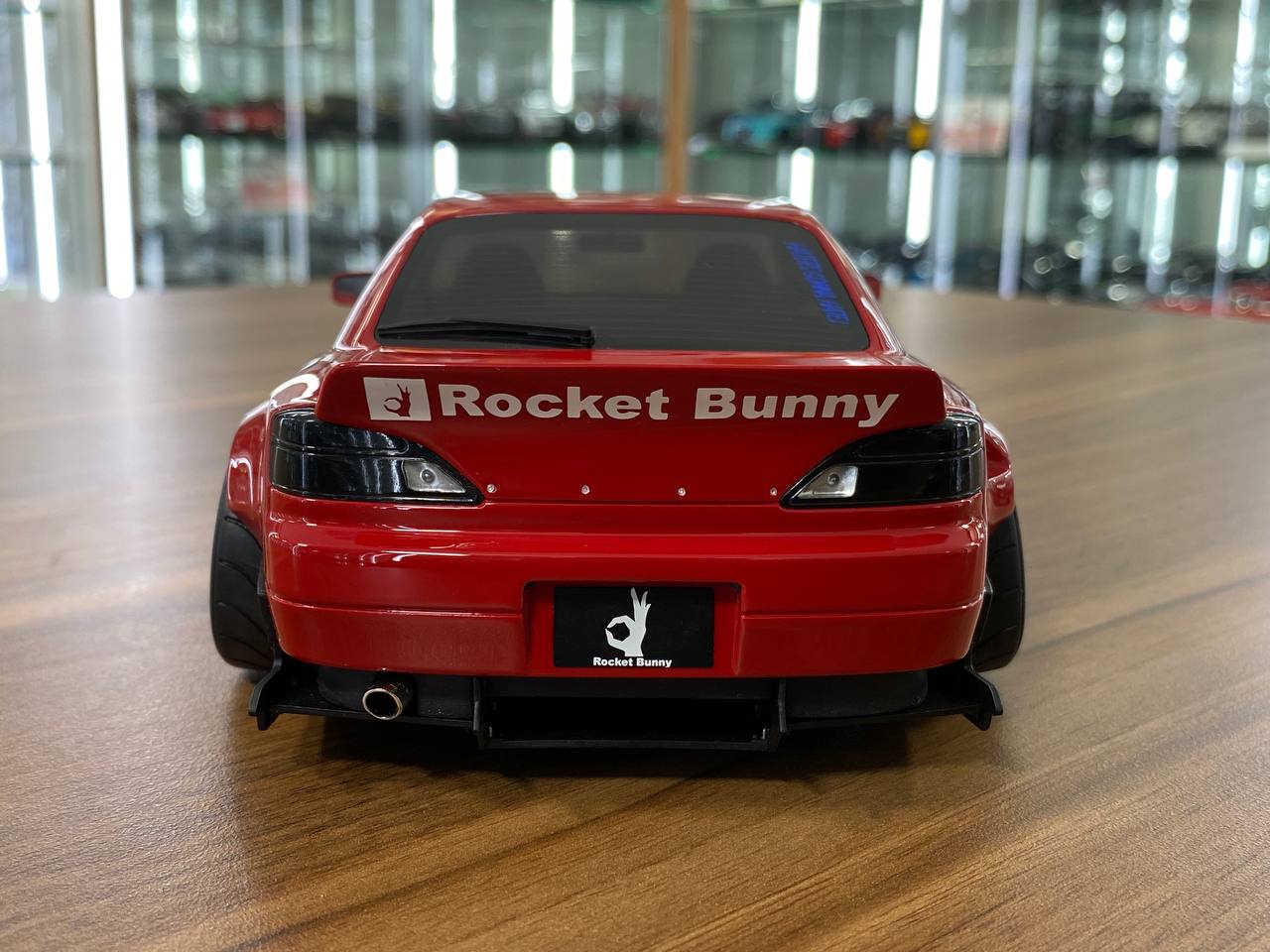 1/18 Resin Nissan Silvia S15 Rocket bunny - Red by OttOMobile - Limited 2000 pcs