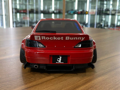 1/18 Resin Nissan Silvia S15 Rocket bunny - Red by OttOMobile - Limited 2000 pcs