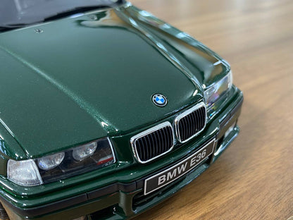 1/18 Resin BMW 328i E36 Touring M Pack 1997 - Green by OttOMobile - Limited 999 pcs