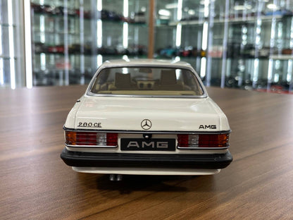 1/18 Resin Mercedes-Benz 280 CE AMG (C123) 199 - Artic White by OttOMobile - Limited 250 pcs