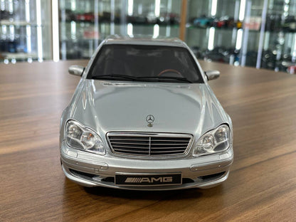 1/18 Resin Mercedes-Benz S 55 AMG ( W220 ) 2000 -Silver by OttOMobile - Limited 2000 pcs