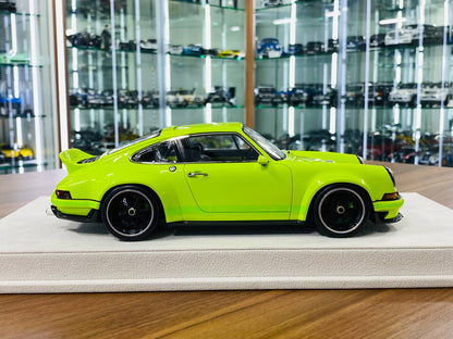 1/18 Resin Porsche 911 Singer DLS Green Limited 30 Pcs by Make Up