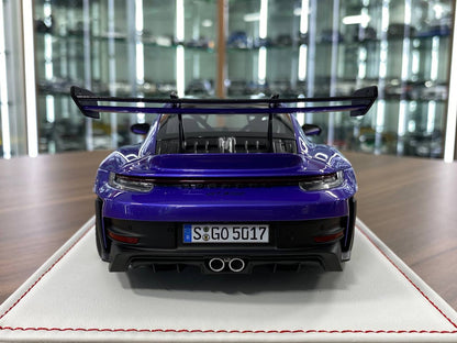 Ivy Model 1/18 Porsche 911 992 GT3 RS Weissach – Ultraviolet, Limited to 20 pcs