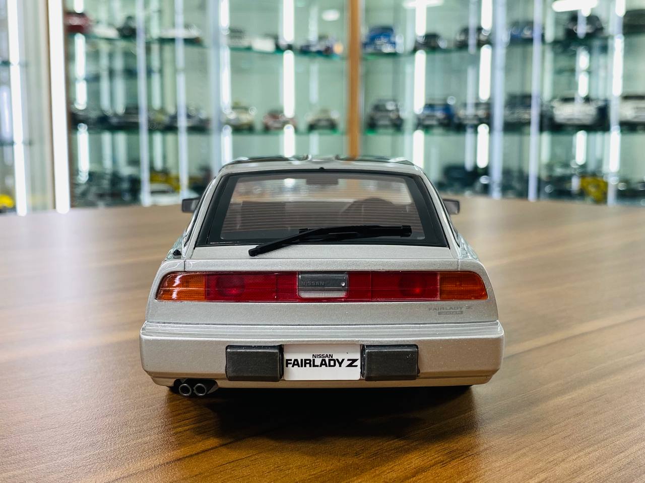 1/18 Resin Nissan Fairlady Z 300ZR Silver by Kyosho Samurai