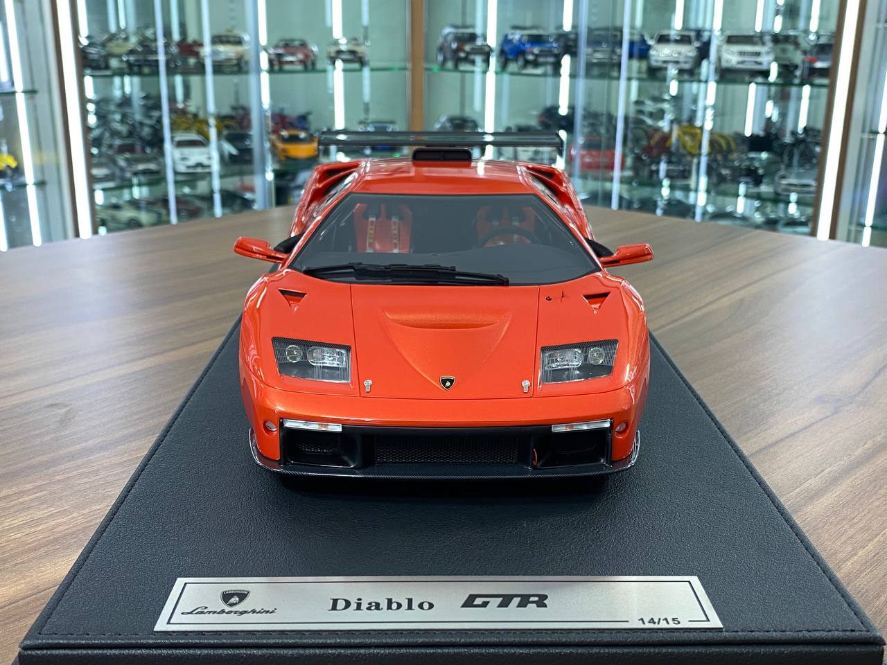 1/12 Resin Model - Lamborghini Diablo GTR Orange by GL Models