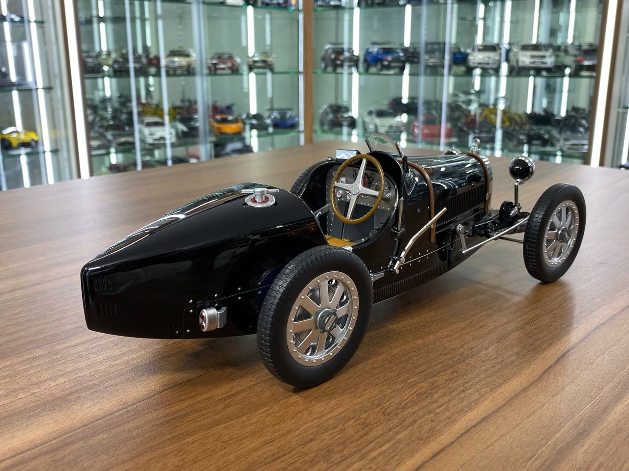 1/12 Diecast Metal Norev Bugatti T35 1925 Black