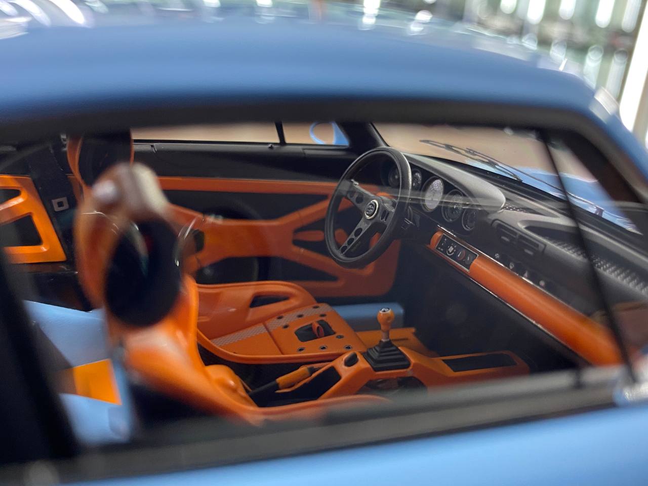 1/18 Resin Model - Porsche Singer DLS 2023 by Make Up (Gulf Blue) | Limited Editon of 120 pcs