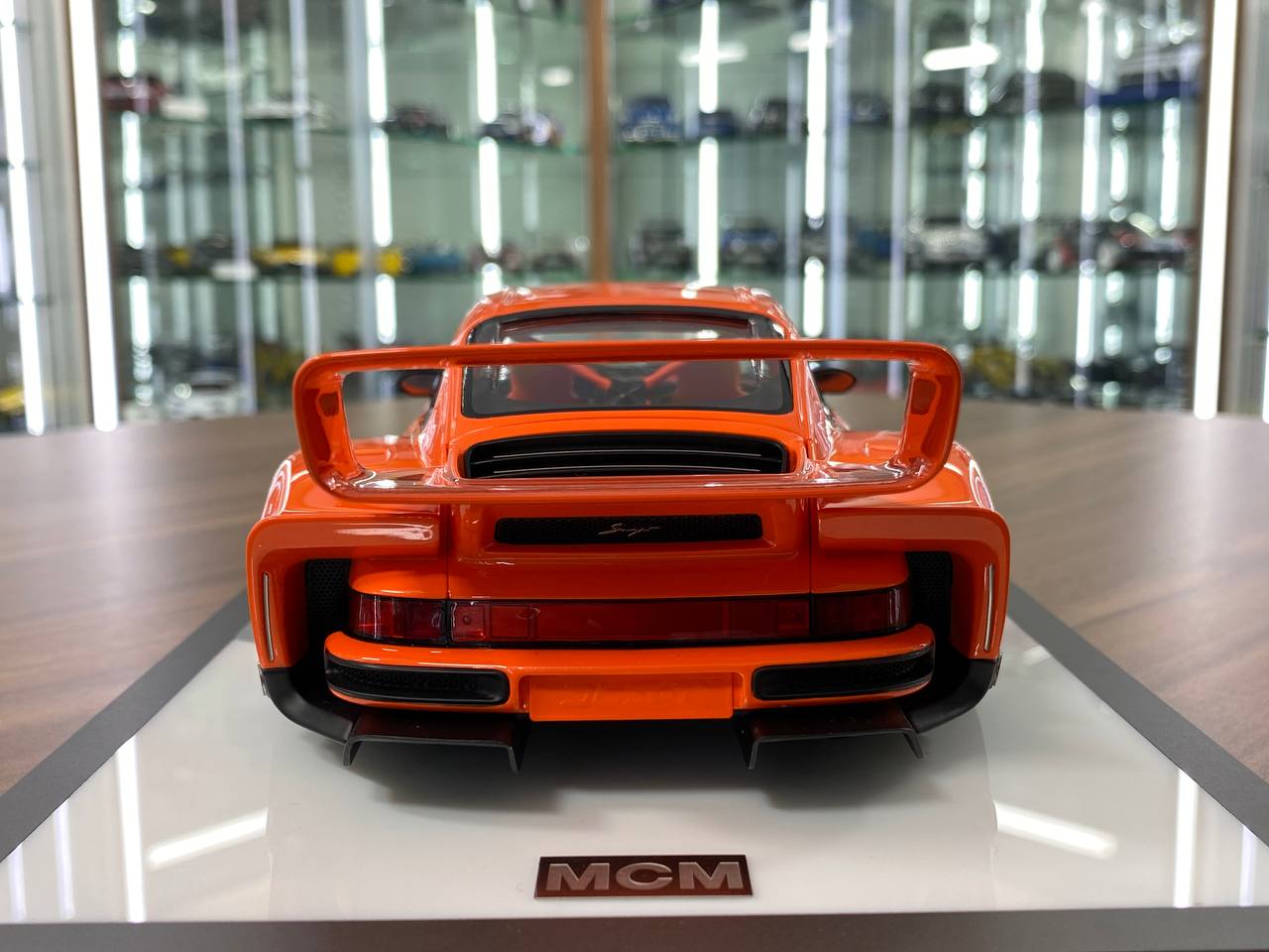 1/18 Resin Model - Porsche Singer 930 DLS by MCM (Orange)