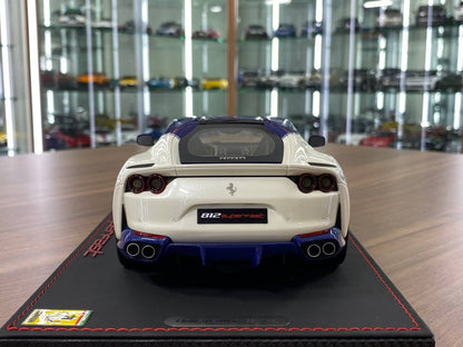 1:18 Resin Model - Ferrari 812 Superfast white by BBR Models