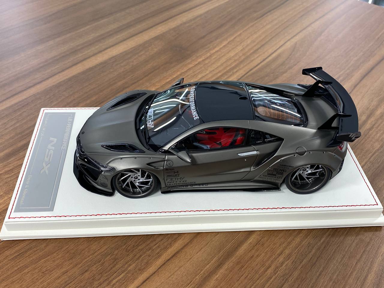 1:18 Resin Model – Davis & Giovanni LB★Performance NSX Matt Grey Limited 20