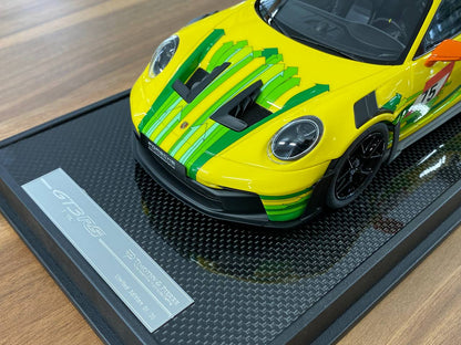1:18 Resin Timothy & Pierre Porsche 911 GT3 RS (992.1) Weissach Package Grello Livery Limited 1 of 25
