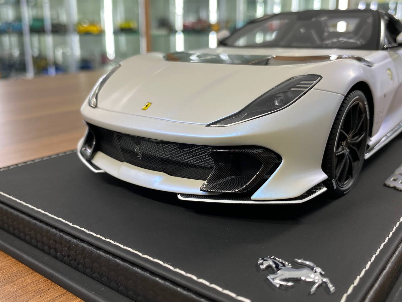1/18 Resin  – BBR Models Ferrari 812 CompetizioneA ( Aperta )Bianco Onda Marina Matt Limited-136 pcs