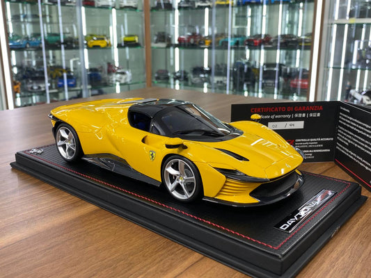 1/18 Resin Model – MR Collection Models Ferrari Daytona SP3 Giallo Modena Ltd.Edn 99pcs