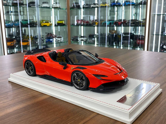 1/18 Resin Model – CE Custom Edition Ferrari SF90 Spider Orange  Limited Edition: 30 pcs