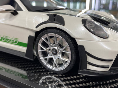 1/18 Resin – VIP Models Porsche 911 GT3 RS MR Pearl White Ltd.Edn.66 pcs
