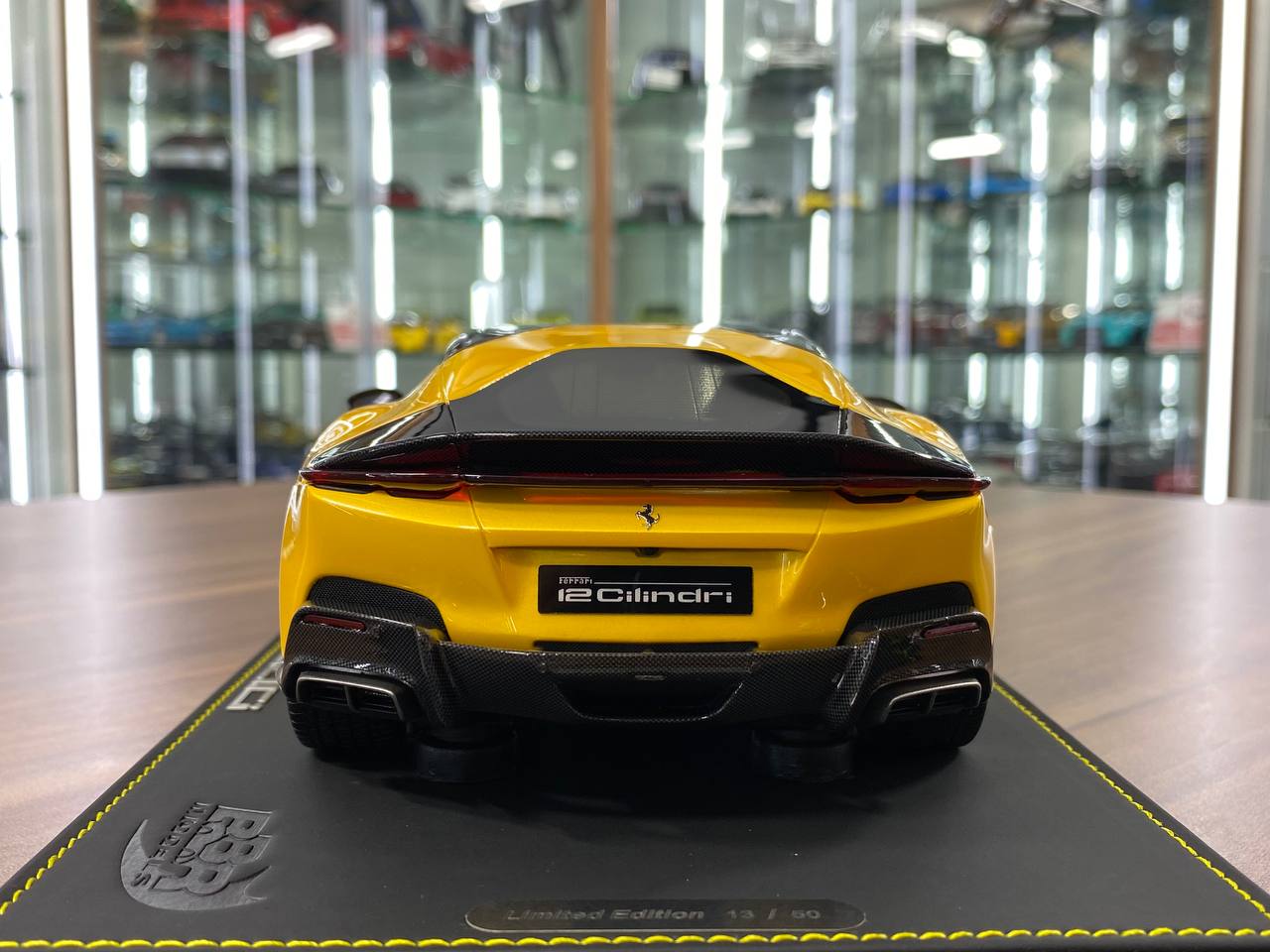 1/18 Ferrari 12 Cilindri Giallo Tristrato | BBR Models | Limited 50 pcs