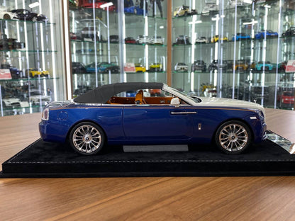 1/18 Resin Model – Rolls Royce Dawn | H&H |Sapphire / Pearl White