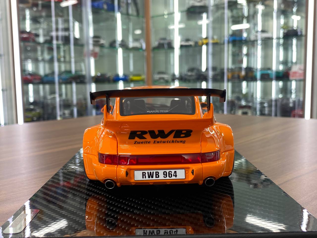 1/18 Resin Model – Porsche RWB 964 | TGM Model Works | Orange | Limited 99 pcs