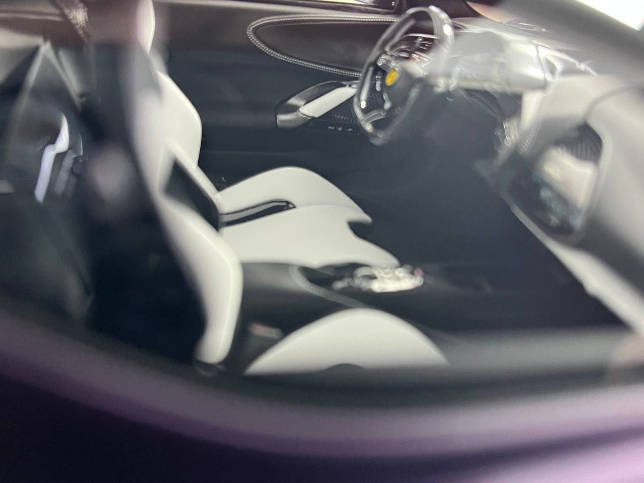 1:18 Ferrari SF90 Stradale Novitec by Davis & Giovanni | Purple | Resin | Limited to 08 pcs