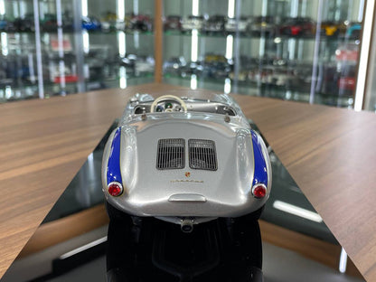 1/18 Amalgam Porsche 550 Spyder 1955 Silver | Limited Edition Model Car