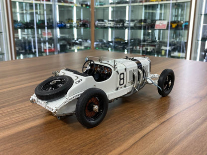 CMC Mercedes-Benz SSKL 1931 Großer Preis von Deutschland [1/18 Diecast White]