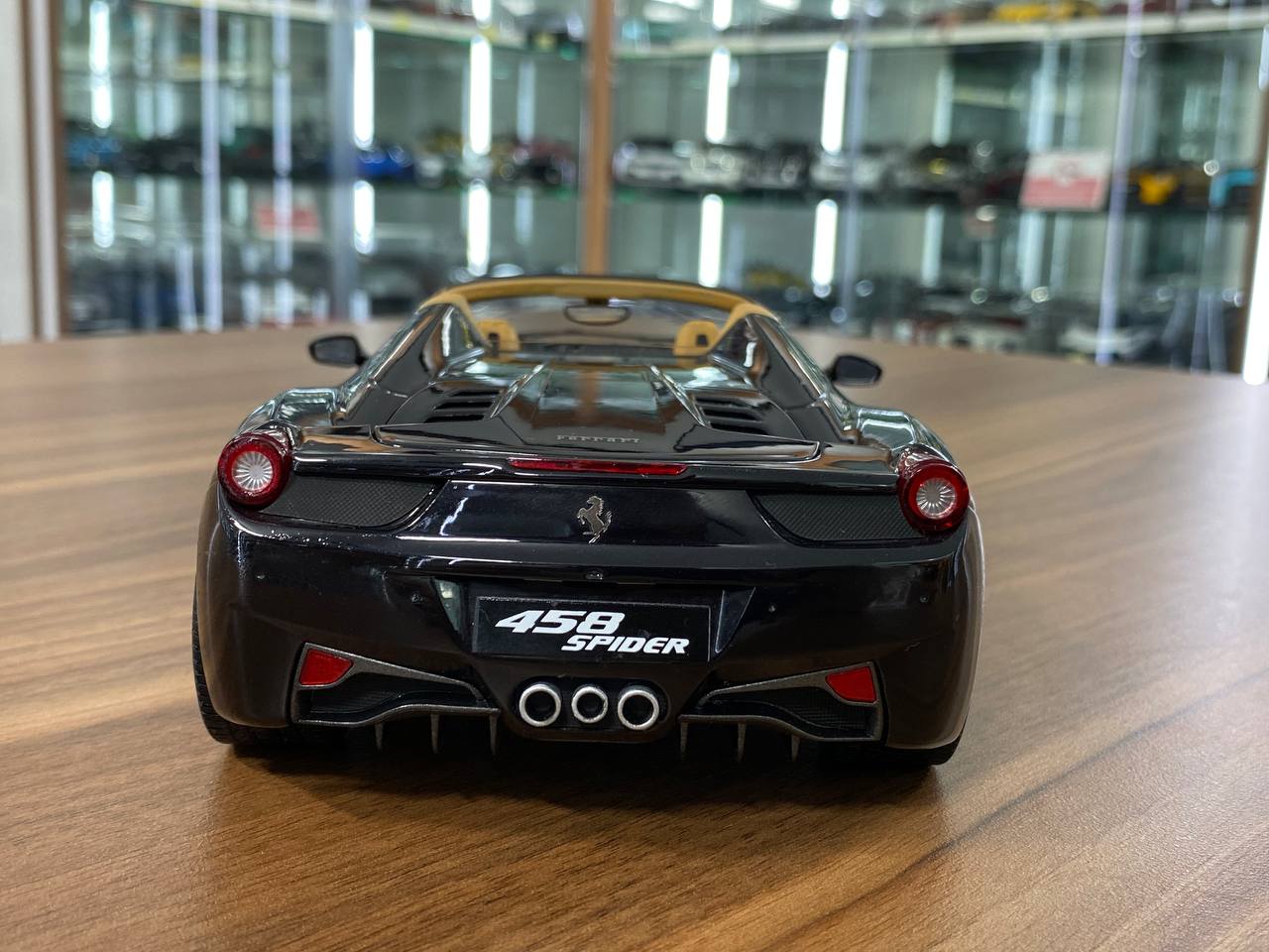 Ferrari 458 Spider ブラック 1/18 1/18 Hot Wheels Hotwheels Ferrari 458 Italia Spider (Black