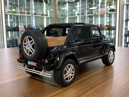 1/18 Mercedes-Benz G650 Landaulet Maybach Black Miniature car by Schuco