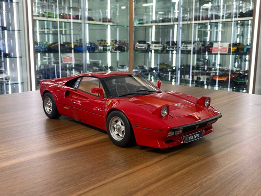1/12 KK Models Ferrari 288 GTO – Red | Diecast | Partial Opening