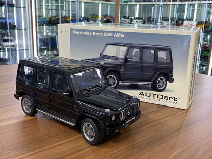 1/18 Diecast Mercedes benz G 55 AMG 2009 Black Autoart