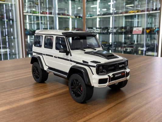 1/18 Diecast Mercedes-Benz Brabus 500 4x4 White GT Spirit Scale Model Car