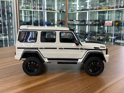 1/18 Diecast Mercedes-Benz Brabus 500 4x4 White GT Spirit Scale Model Car