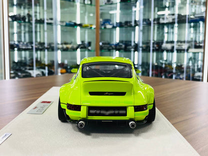 1/18 Resin Porsche 911 Singer DLS Green Limited 30 Pcs by Make Up