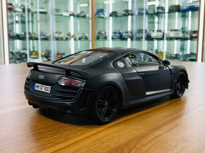1/18 Diecast Full opening  Maisto AUDI R8 GT in Matt Black
