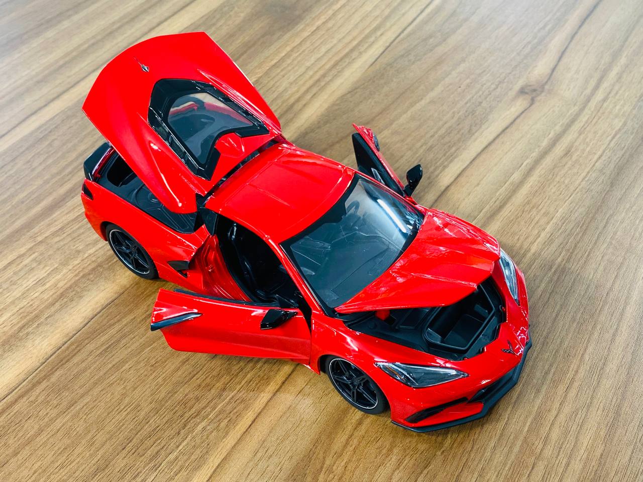 1/18 Diecast Maisto Chevrolet Corvette Stingray Coupe 2020 Red