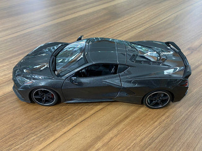 1/18 Diecast Maisto Chevrolet Corvette Stingray Coupe 2020 Grey