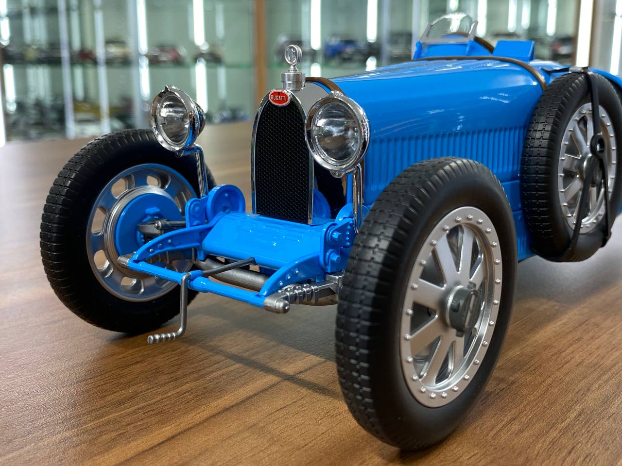 1/12 Diecast Metal Bugatti T35 1925 Blue by Norev