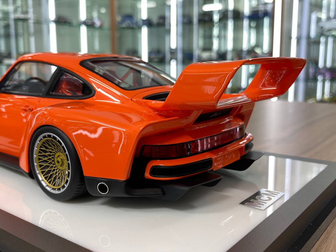 1/18 Resin Model - Porsche Singer 930 DLS by MCM (Orange)