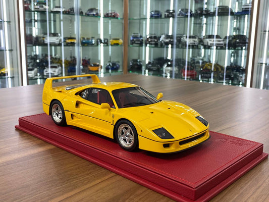 1:18 Resin - BBR Models Ferrari F40 Giallo Modena (Yellow)