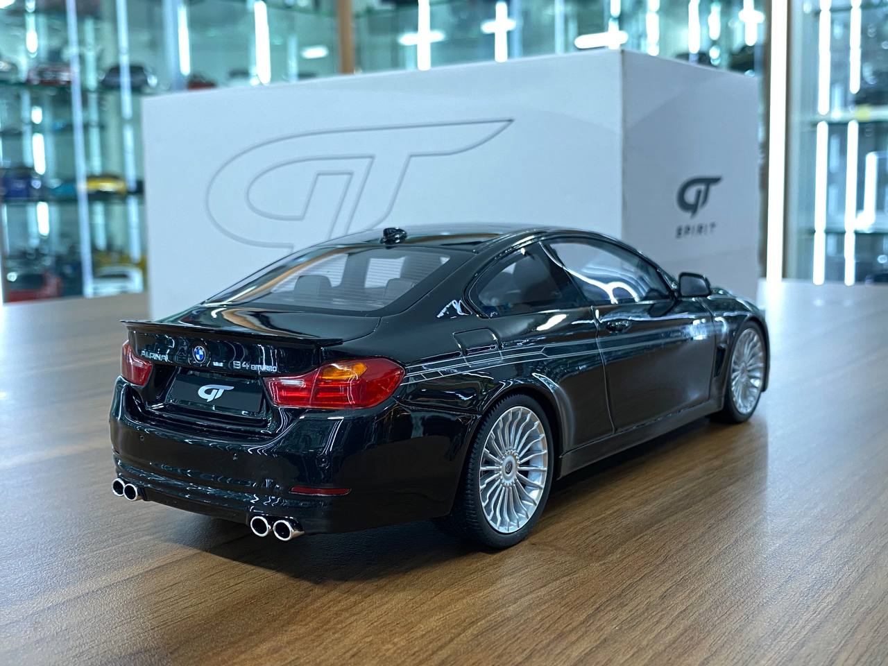 1/18 Resin BMW Alpina B4 Black GT Spirit Scale Model Car