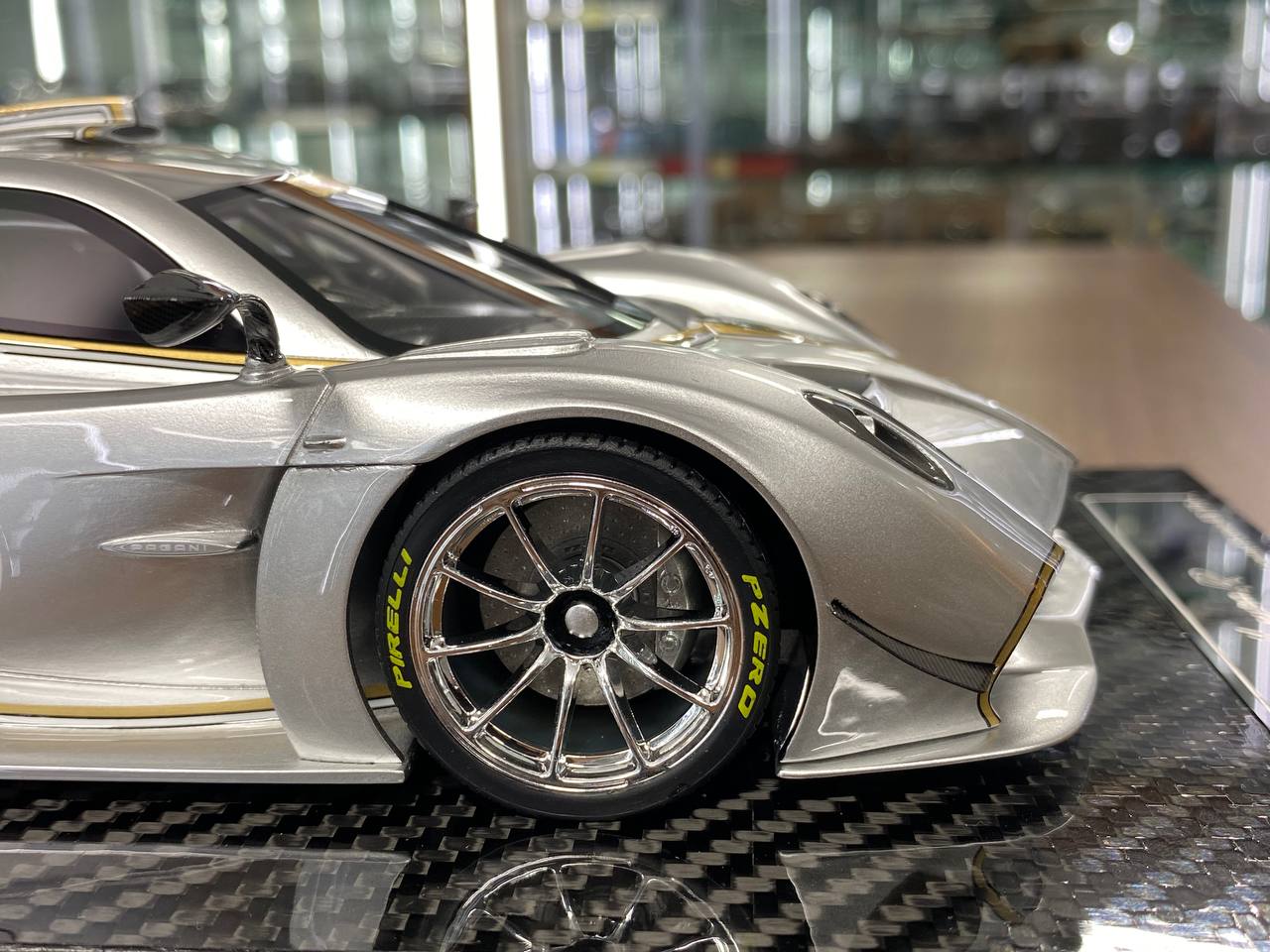 1:18 Pagani Huayra R #1 Silver – VIP Model Limited Edition (30