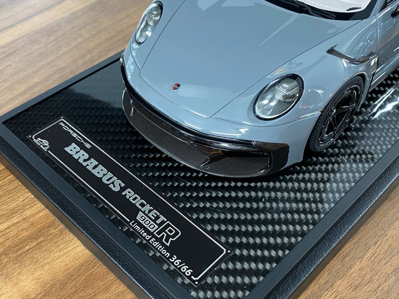 1:18 Resin VIP Model Porsche Brabus Rocket 900 R Grey – Limited 1 of 66