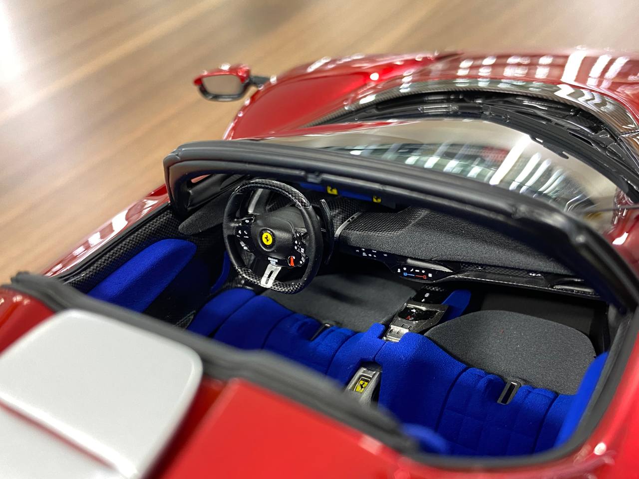 1/18 Resin Model – BBR Models Ferrari DAYTONA SP3 Rosso Magma  Limited-899 pcs