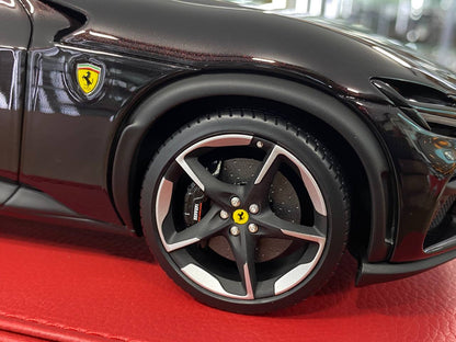 1/18 Resin BBR Models Ferrari Purosangue in  Nero Purosangue Metallic (Ltd Edn.80 pcs)